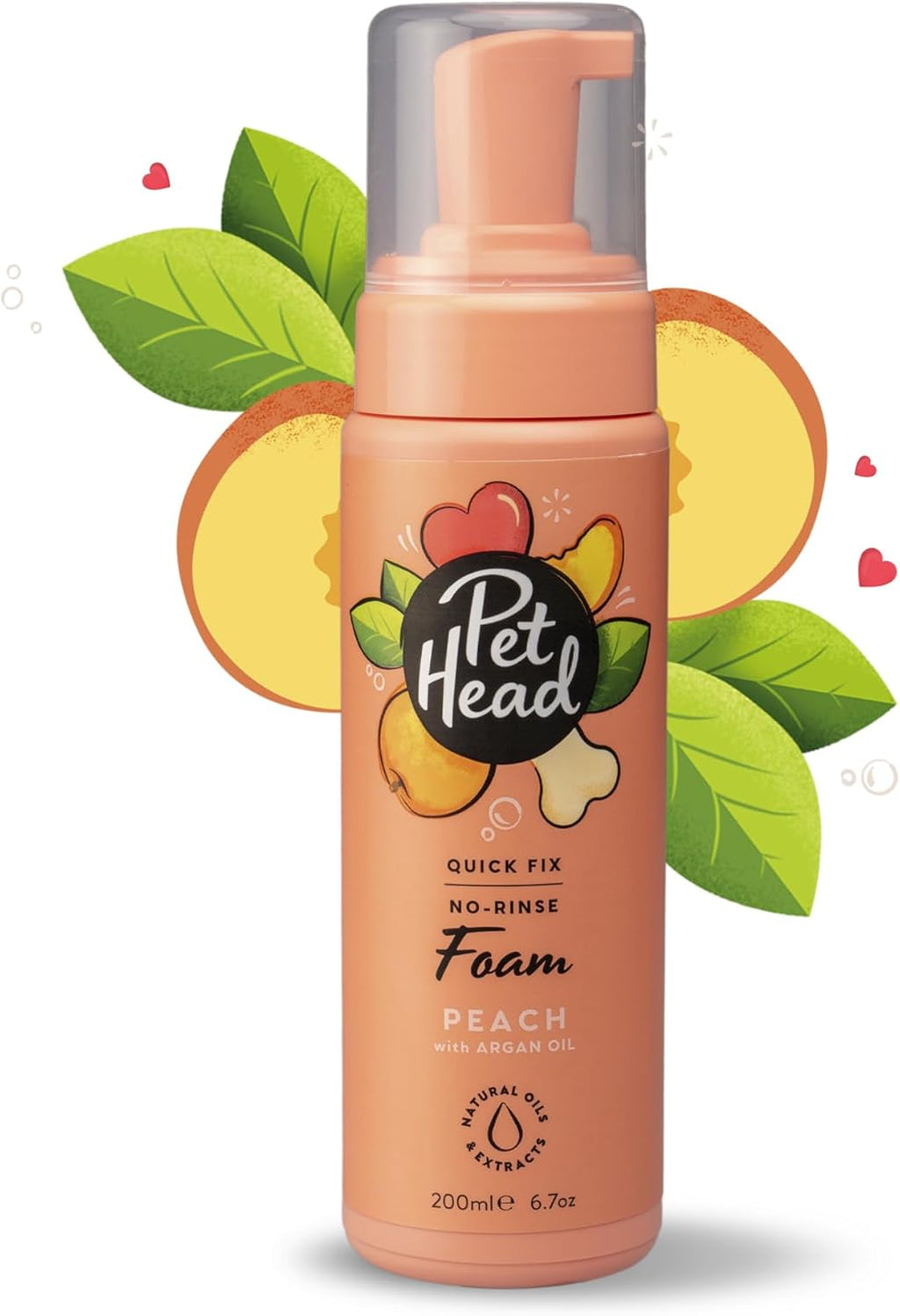 Pet Head authentic USA imported pink dog shampoo bottle side profile