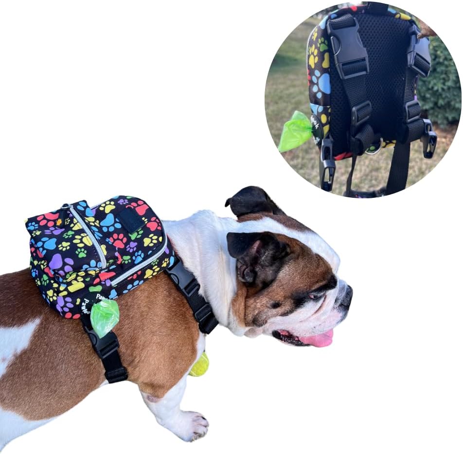PawLook premium canine walking gear with hidden interior pockets