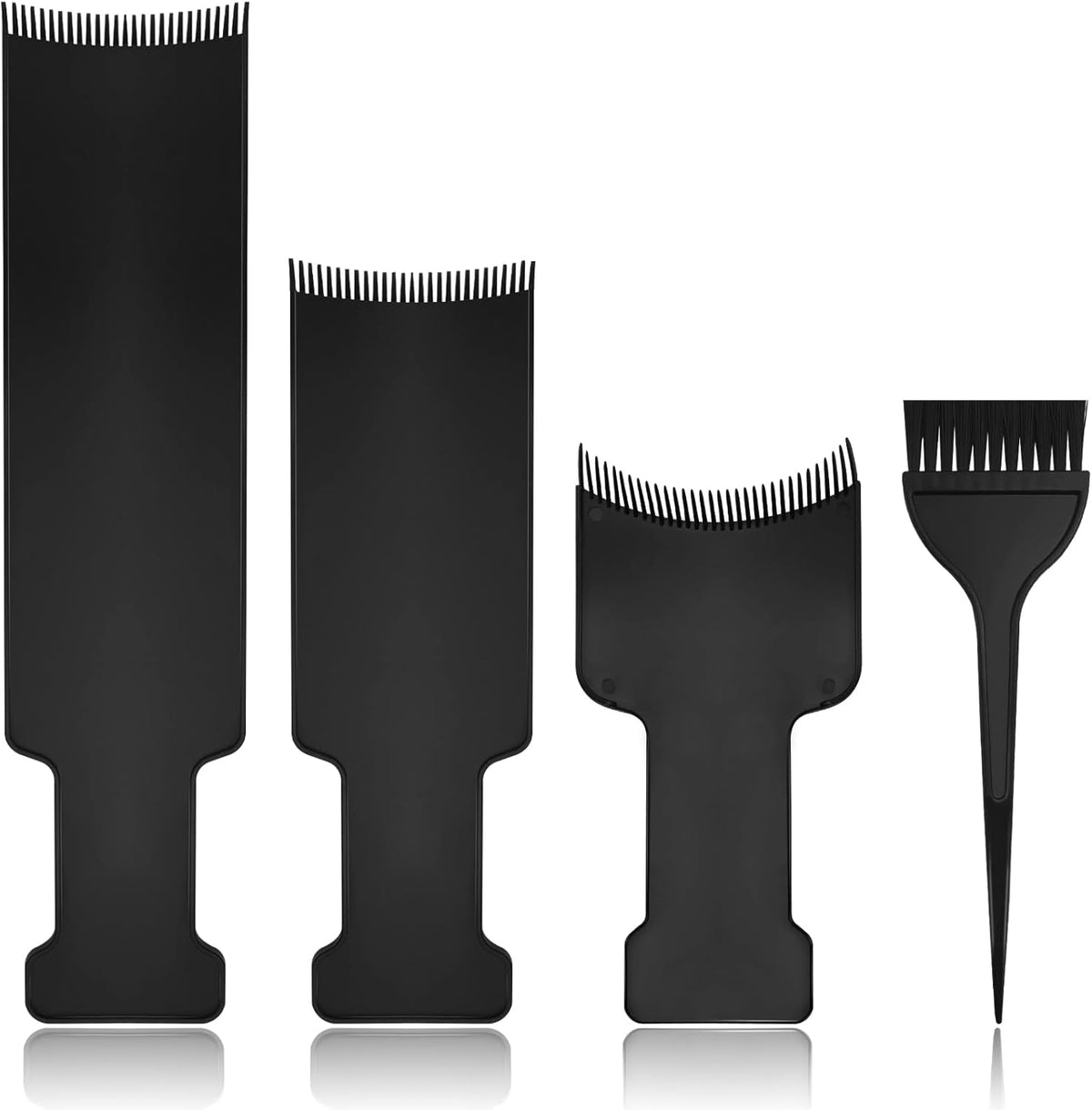 OXDFK 4 piece balayage highlighting board and brush kit front view