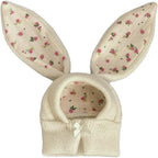 Rabbit Quiet Ears for Dogs & Cats - Knitted Dog Hats with Noise Protection & Warmth - Winter Hat & Head Wrap - Bunny Costume (Pink, Small) - Image 9