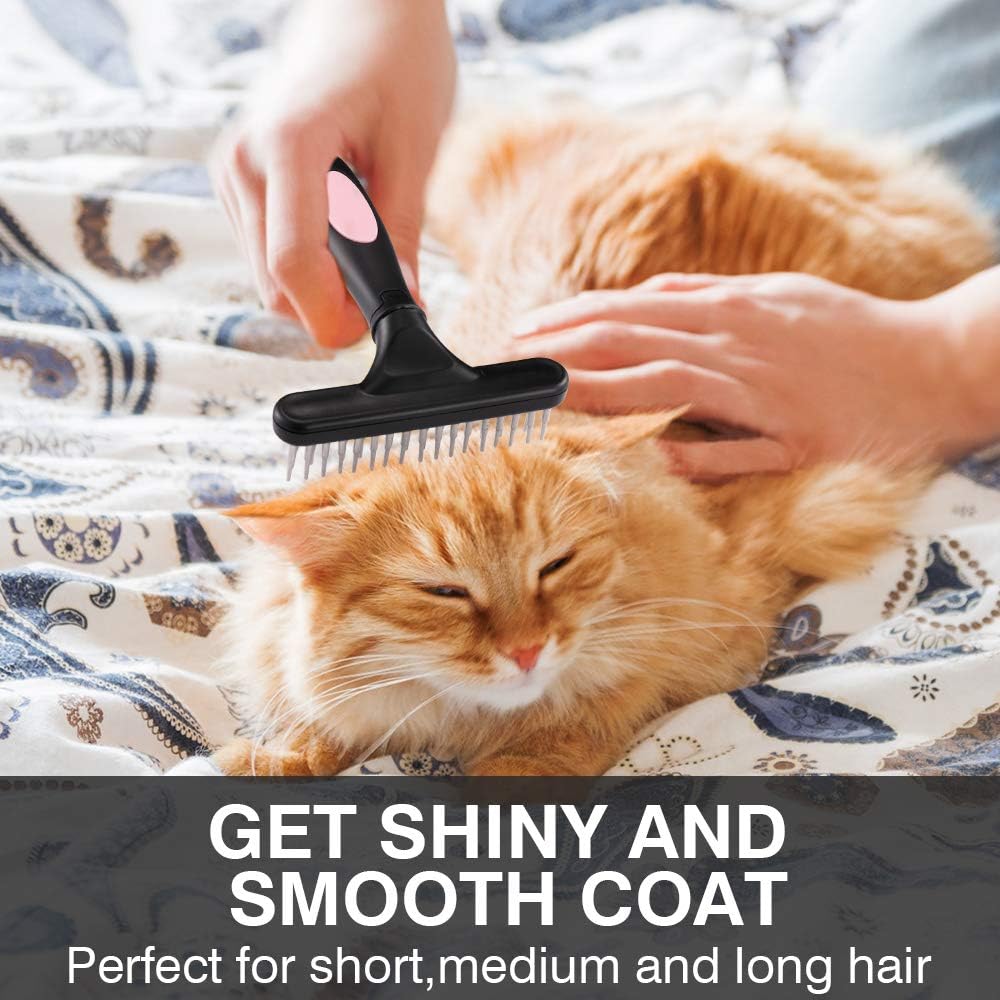 Ordermore authentic imported pet grooming comb packaging and product view