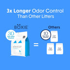 Dust-free property demonstration of Boxiecat clay litter