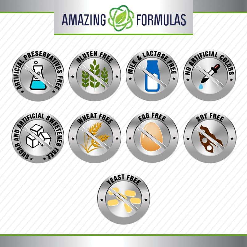 Amazing Nutrition L-Arginine amino acid tablets container side view