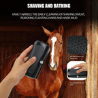 Ergonomic handle detail of Maximilian pet grooming tool