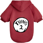 BAESHIP STUDIO pet winter wear showing flexible stretchable stitching