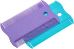 Paw Brothers double sided fine tooth flea brush for cats and dogs displayed individually.