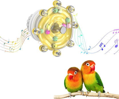 Pawfly 2 Pcs Bird Toys for Parakeets, Colorful Spinning Wheel Chew Toys, Interactive Spinner Rattle Parrot Toys, Cockatiel Toys, Parakeet Toys, Bird Cage Accessories for Entertainment Chewing Exercise - Image 13