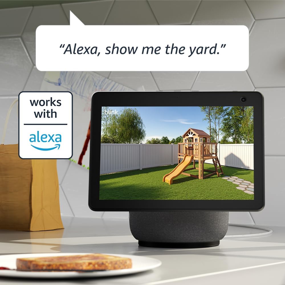 Blink Outdoor 4 night vision security camera highlighting infrared sensor placement