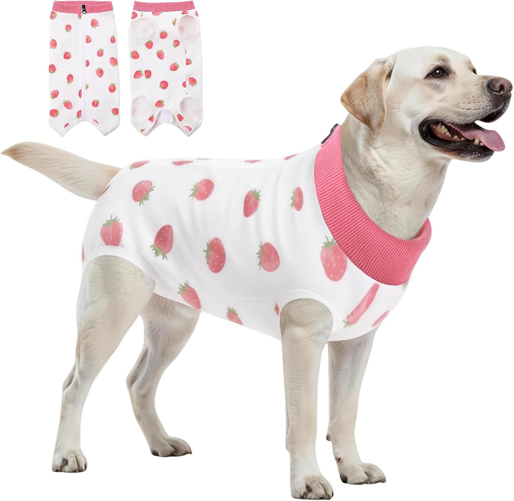 SAWMONG Recovery Suit for Dogs Female Male, Breathable Dog Onesie After Surgery Spay Neuter, Professional Dog Surgical Suit, Substitute Pet E-Collar Cone, Camouflage, X-Large - Image 12