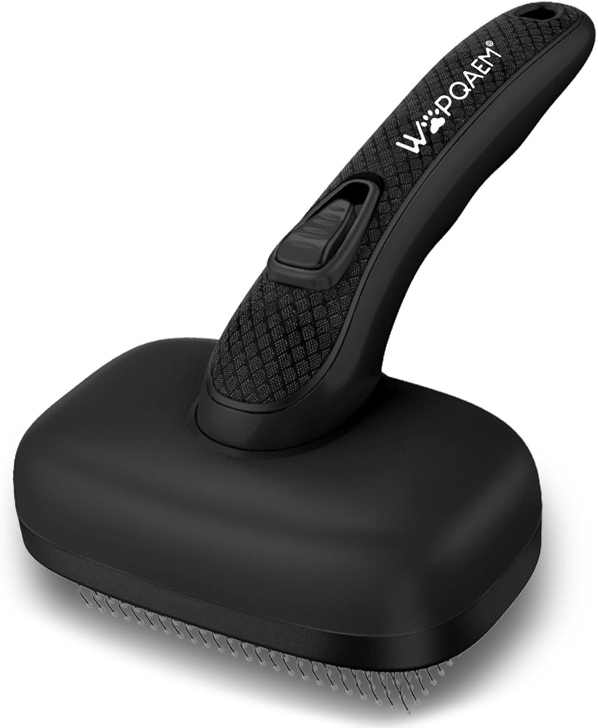 Self Cleaning Slicker Brush for Dog and Cat Deshedding, Green | Shedding Brush for Dogs & Cats, One-Click Retractable Bristles for Easy Cleaning Flying Hair at Home - Image 12