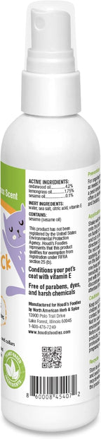 North American Herb and Spice natural plant based flea spray for dogs