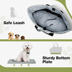 Travel lifestyle shot of Lekereise dog purse carrier