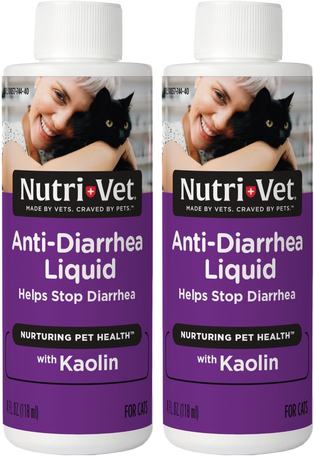 Nutri-Vet NASC quality seal certified cat supplement bottle side view