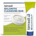 Terrasil Balanitis Relief 2-Product Kit front view including ointment tube and soap bar