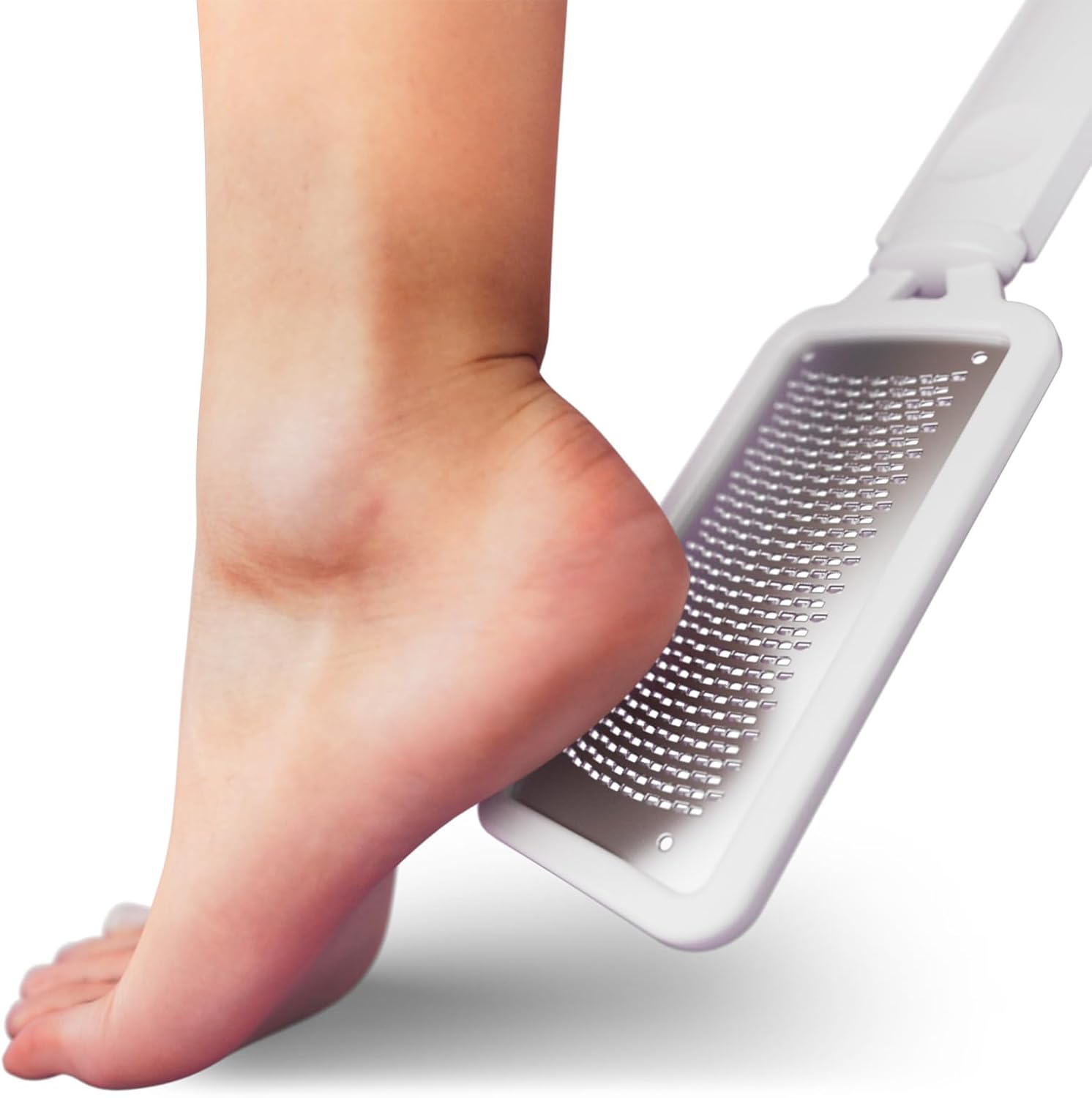 Lee Beauty Professional Callus Remover front view stainless steel foot rasp