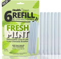 Health Chews Fresh Mint Refill Cores front view packaging for quit smoking aid.