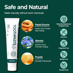 Enzymatic pet toothpaste for fresh breath and canine gum care