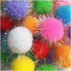 Rimobul extra large glitter cat toy balls package front view