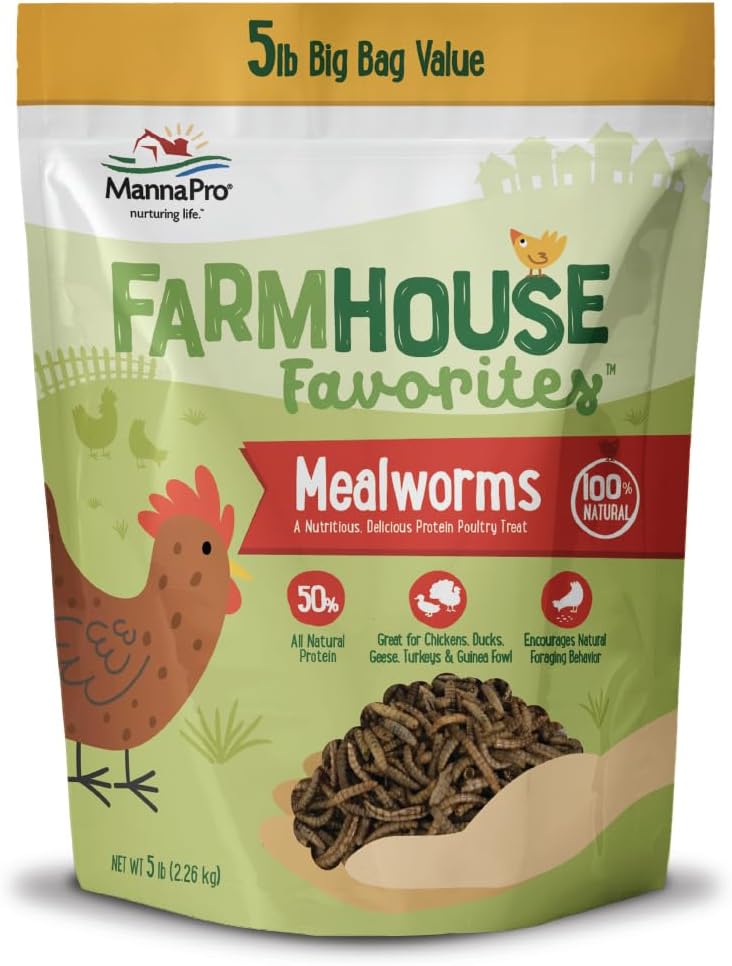 Healthy protein supplement for guinea fowl and geese