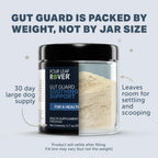 Clean pet nutraceutical powder container free from maltodextrin and fillers.