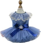 Fashion Sweet Puppy Dog Blingbling Princess Skirt Pet Dog Lace Cake Camisole Tutu Dress Pink Small - Image 13
