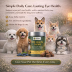 Natural Plus Eye Health Chewable Tablets for Pets, Tear Stain Support Supplement for Cats & Dogs, 90 Count - Image 9