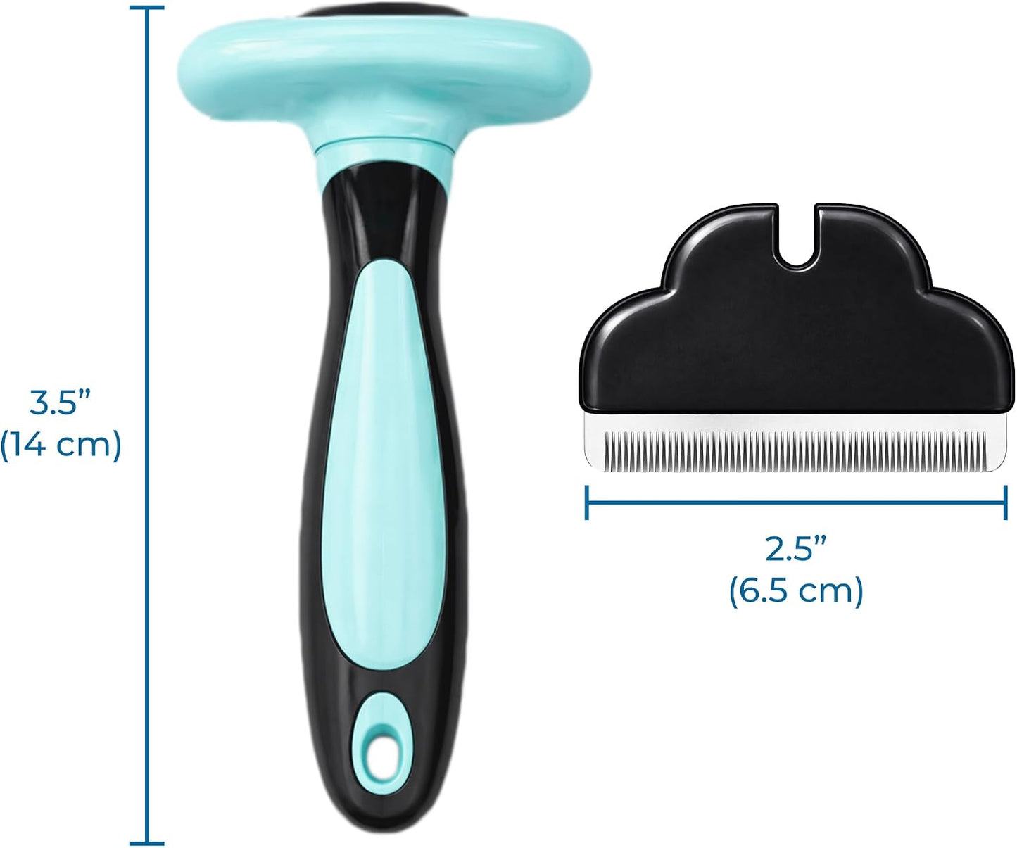 SunGrow brush close up on stainless steel teeth