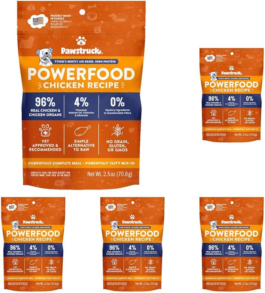 Pawstruck Air Dried Dog Food with Real Beef, Grain-Free, Made in USA, Non-GMO & Vet Recommended, High Protein Limited Ingredient Full-Feed for All Breeds & Ages, 2lb Bag - Image 10