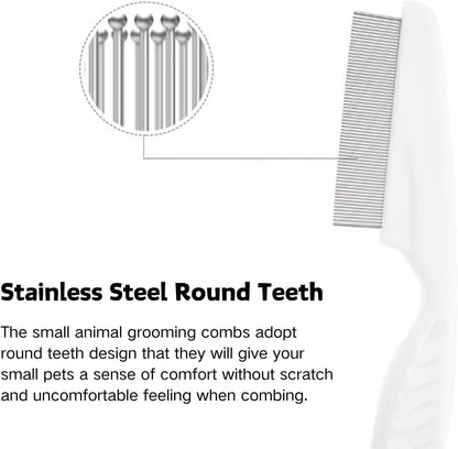 SEZDEKI two pack small animal grooming tools showing fourteen and eighteen centimeter sizes
