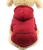 Idepet Pet Dog Hoodies Dog Clothes for Small Dogs Vest Chihuahua Clothes Warm Coat Jacket Autumn Puppy Outfits Cats Dogs Clothing(S,Black) - Image 11
