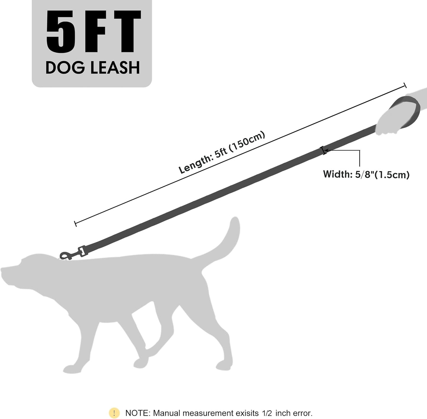 Water resistant PU leather small dog leash by Didog being wiped clean with a damp cloth.