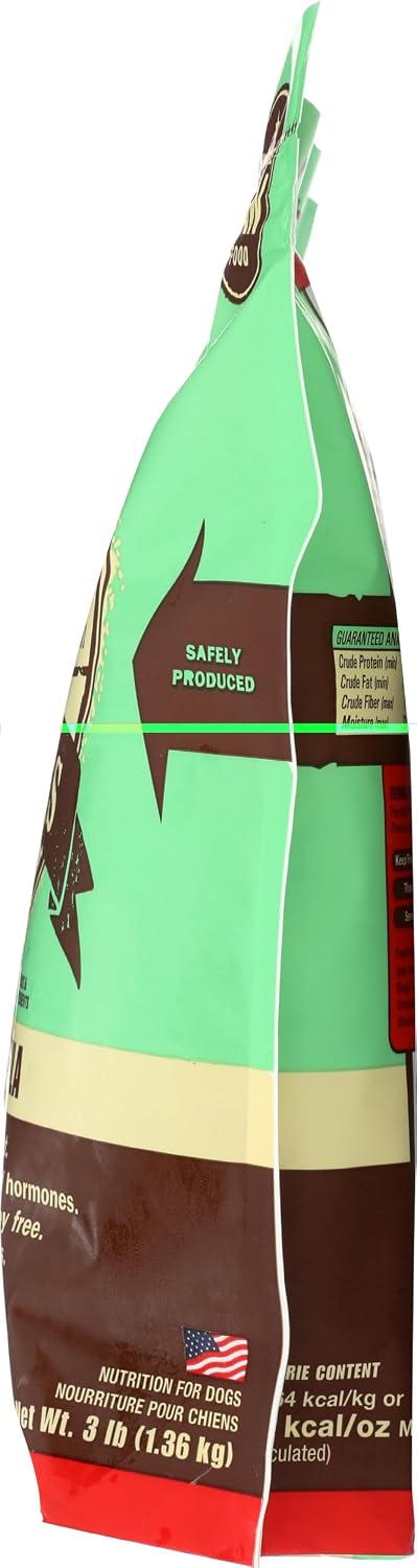 Primal Pet Foods bag label and nutritional information