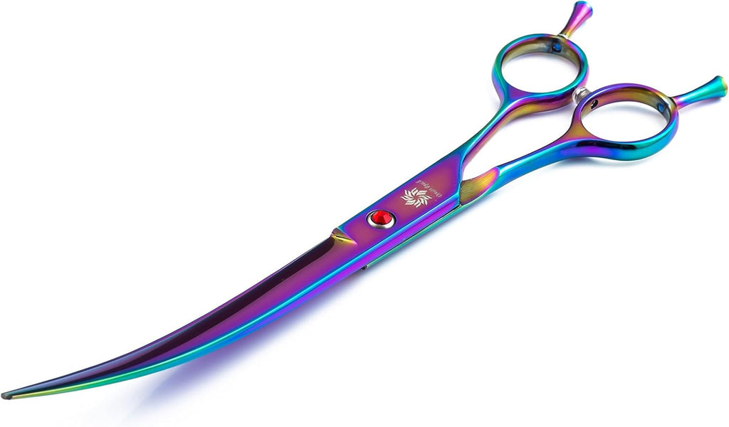 6.5" Professional Chunker Shear Twin Tail Downward Curved Pet Grooming Thinning/Blending Scissors Dog&cat Grooming Chunkers Shear (6.5 inches) - Image 11