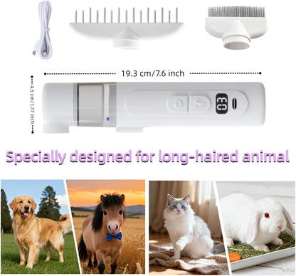 Safe chemical free tick comb for indoor cats and puppies