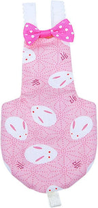 QBLEEV cockatiel clothes nappy showing waterproof inner layer