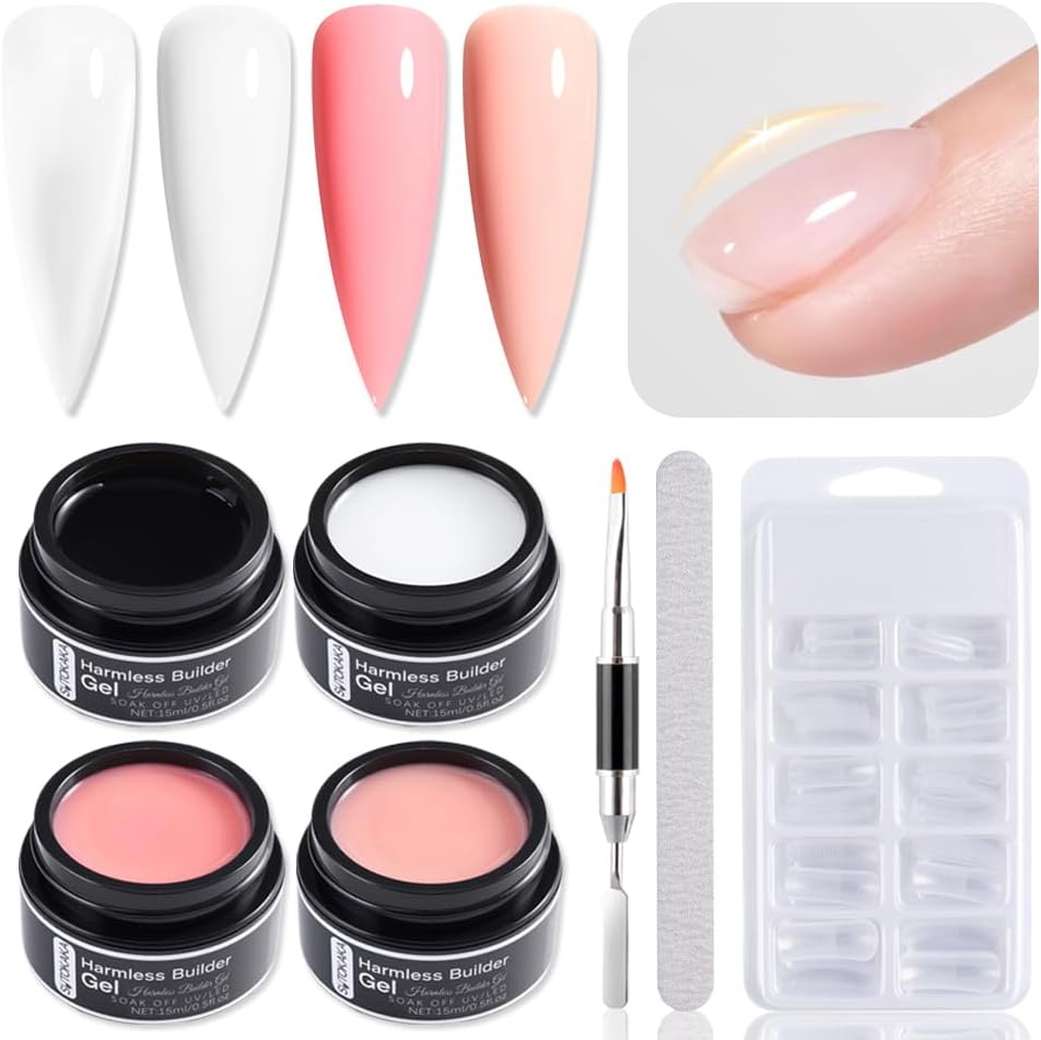Beauzy Professional Builder Gel 4 Colors Kit front view