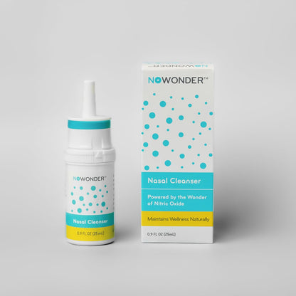 NoWonder Nasal Cleanser front view bottle for daily respiratory wellness