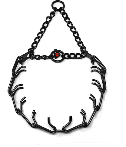 Authentic Herm Sprenger imported professional dog training collar with assembly chain
