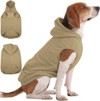IECOii XL Dog Sweater & Pullover Hoodie for Large Dogs, Warm Fleece Layer with Hood for Cold Weather, Boys & Girls, Blue, Size XL - Image 15