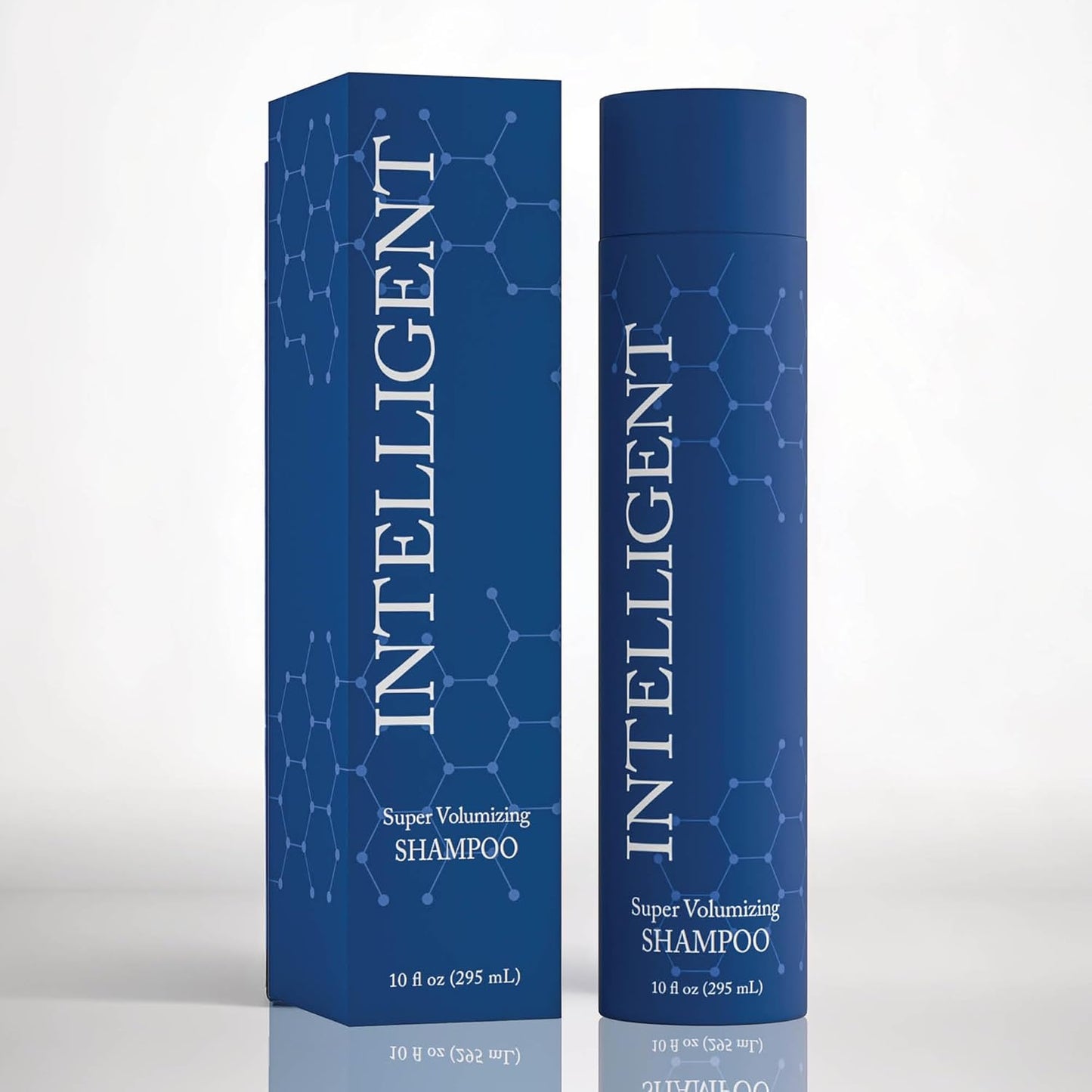 Intelligent Shop Super Volumizing Hair Loss Shampoo front view bottle for hair thinning treatment