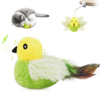 Migipaws electronic lizard cat toy package contents with charging cable and catnip