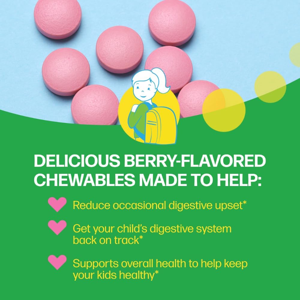 Culturelle chewable probiotics for kids age three and older container
