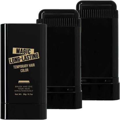 VishBin 2-in-1 hair color comb stick front view for root touch-ups.