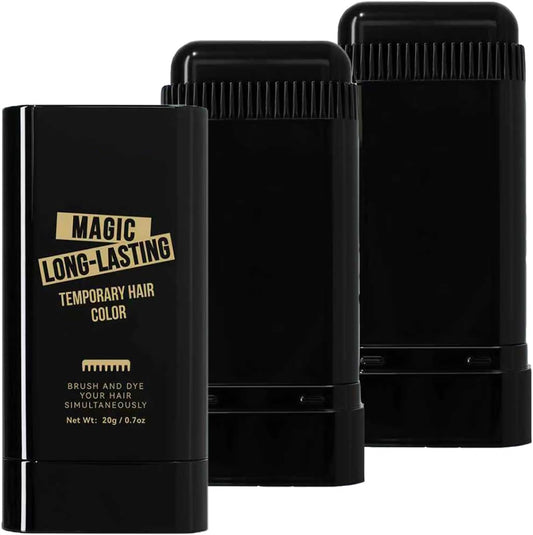 VishBin 2-in-1 hair color comb stick front view for root touch-ups.