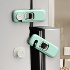 Qyeswhsr 5 pack child proof refrigerator lock green set
