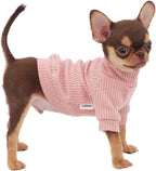 LOPHIPETS Small Dog Turtleneck Sweater for Teacup Chihuahua Yorkie Puppy Cat Clothes - Bright Light Pink, XS, 50% Rayon/30% Nylon/20% Polyester - Image 12