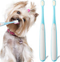 MoonyMars small dog and cat toothbrush kit front view