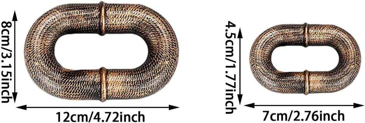 Lightweight plastic fake iron chain prop for pets