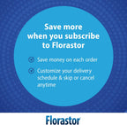 Florastor digestive and immune health box back view