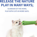 Peiiwdc kitten teething toy close up displaying the durable chew friendly fabric texture.